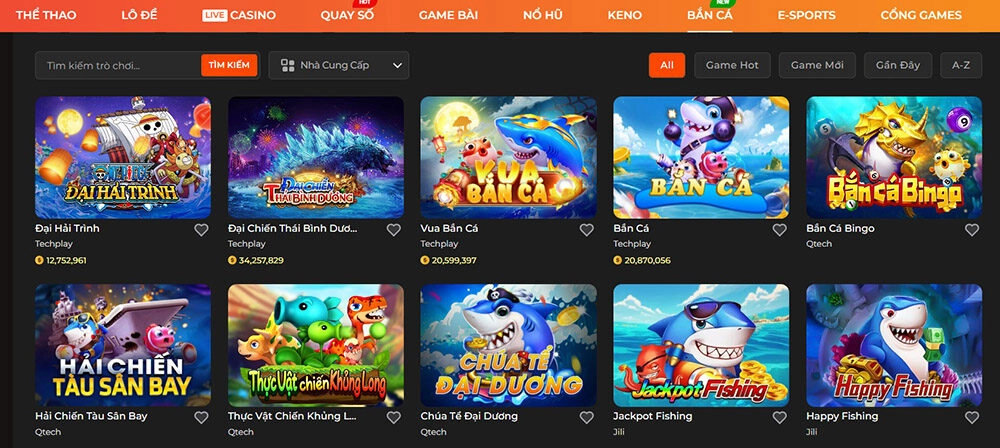 Bắn Cá SV88 | Quậy Tung Nóc Đại Dương Săn Thưởng Chất